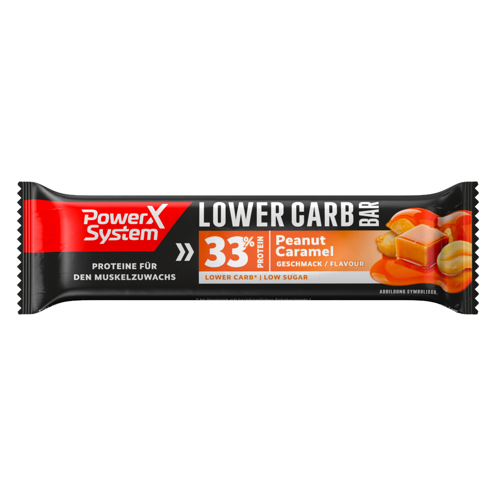 26693 Lower Carb Bar Peanut Caramel 45g