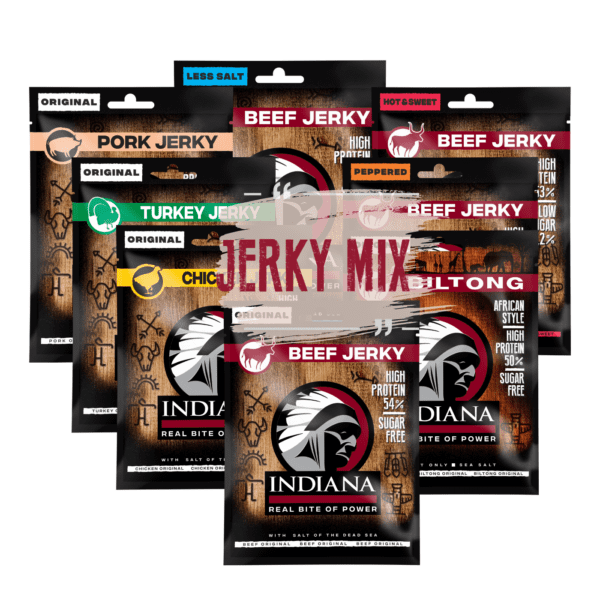 Indiana Jerky - Degustační sada 15ks