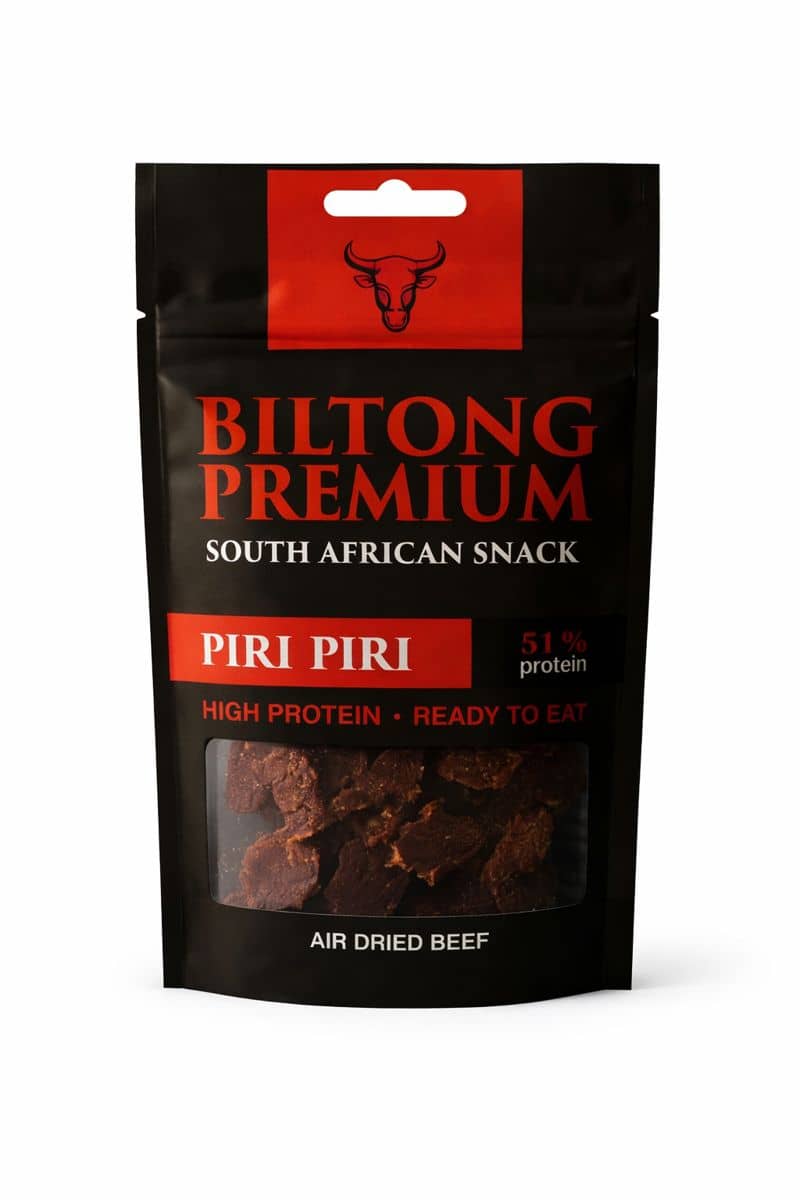 BILTONG | HOVĚZÍ SUŠENÉ MASO | CHILLI | 25g